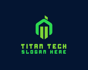 Tech House Property logo design