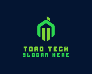 Tech House Property logo design