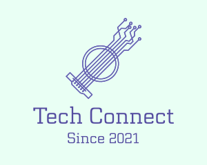 Instrument - Tech String Instrument logo design