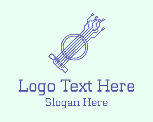 Tech String Instrument  Logo