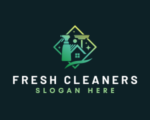 Glass Wiper Cleaner logo design