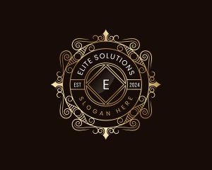 Hotel - Luxury Ornament Sophisticated logo design