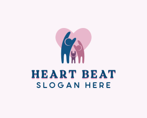 Community Heart Charity logo design