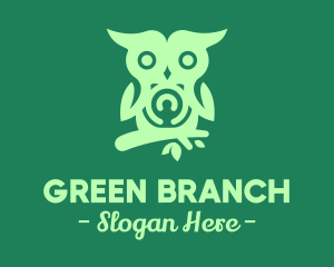 Branch - Wild Owl Branch logo design