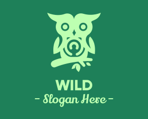Wild Owl Branch logo design