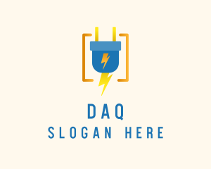 Electric Power Plug Logo