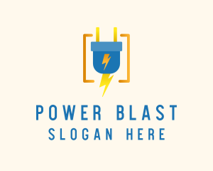 Electric Power Plug logo design