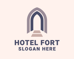 Hotel Arch Property  logo design