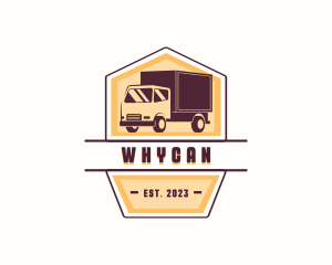 Mover - Truck Logistics Transport logo design