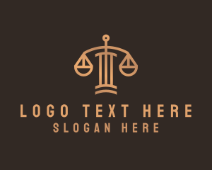 Legal Scale Column Logo