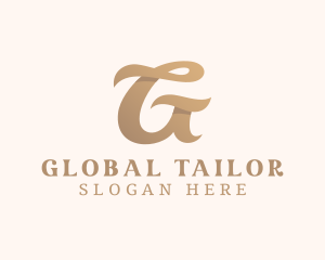 Stylist Salon Letter G logo design