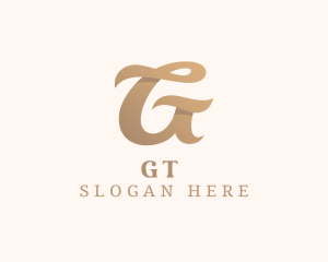 Stylist Salon Letter G logo design