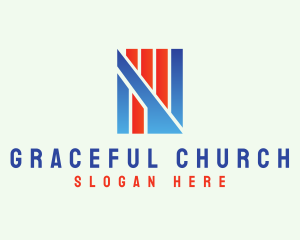 Signal - Modern Graph Letter N logo design