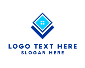 Interior Design - Flooring Home Paving logo design