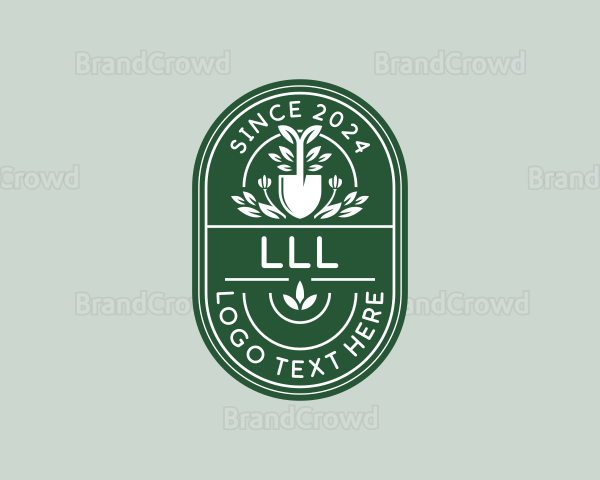 Shovel Landscaping Logo
