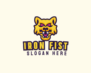 Angry Wildcat Beast logo design