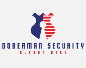 Keyhole Badge Security logo design