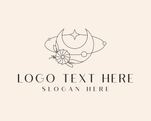 Florist - Holistic Boho Moon logo design