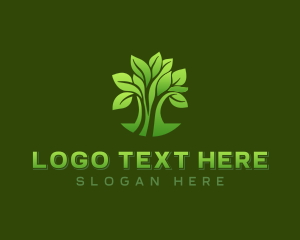 Botanical - Natural Organic Tree logo design