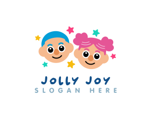 Happy Children Preschooler logo design