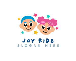 Happy Children Preschooler logo design