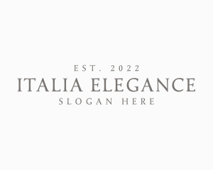 Elegant Generic Wordmark logo design