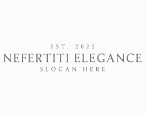 Elegant Generic Wordmark logo design