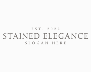 Elegant Generic Wordmark logo design