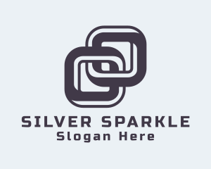 Silver - Silver Interlinked Chain logo design
