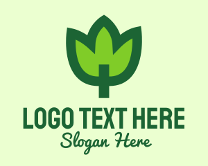 Leaf - Green Eco Leaf logo design