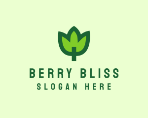 Green Eco Leaf logo design