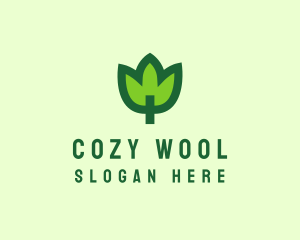 Green Eco Leaf logo design