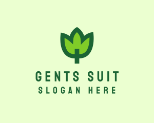 Green Eco Leaf logo design