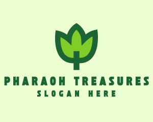 Green Eco Leaf logo design