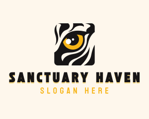 Tiger Eye Zoo logo design