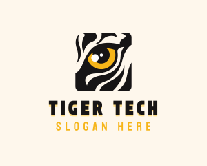 Tiger - Tiger Eye Zoo logo design