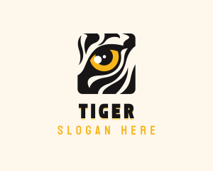 Tiger Eye Zoo logo design