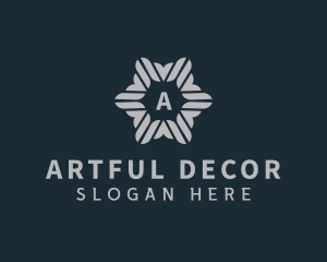 Decorative Sparkle Star logo design