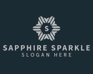 Decorative Sparkle Star logo design