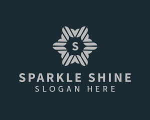 Decorative Sparkle Star logo design