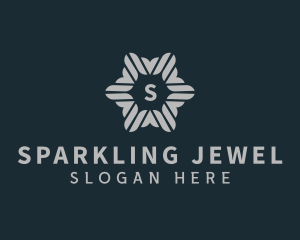 Decorative Sparkle Star logo design