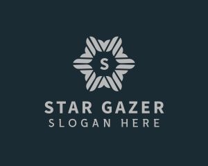 Decorative Sparkle Star logo design