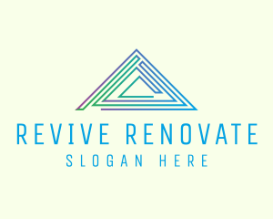 Modern Professional Roof logo design