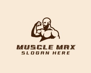 Bodybuilding - Bodybuilding Gym Trainer logo design