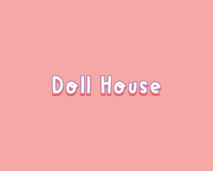 Doll - Sweet Candy Wordmark logo design