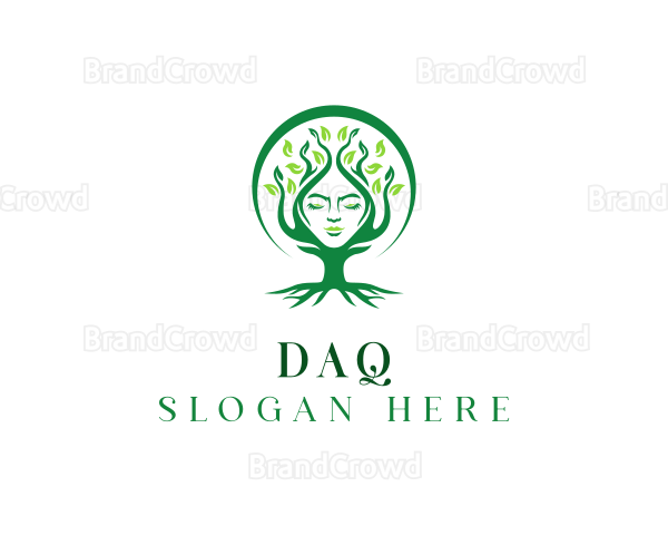 Wellness Tree Woman Logo