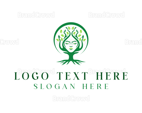 Wellness Tree Woman Logo