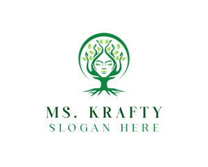 Wellness Tree Woman Logo