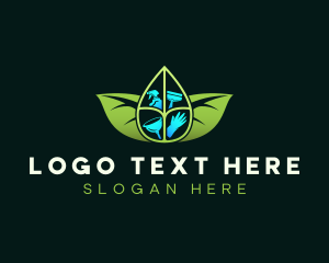 Leaf - Leaf Clean Housekeeping logo design