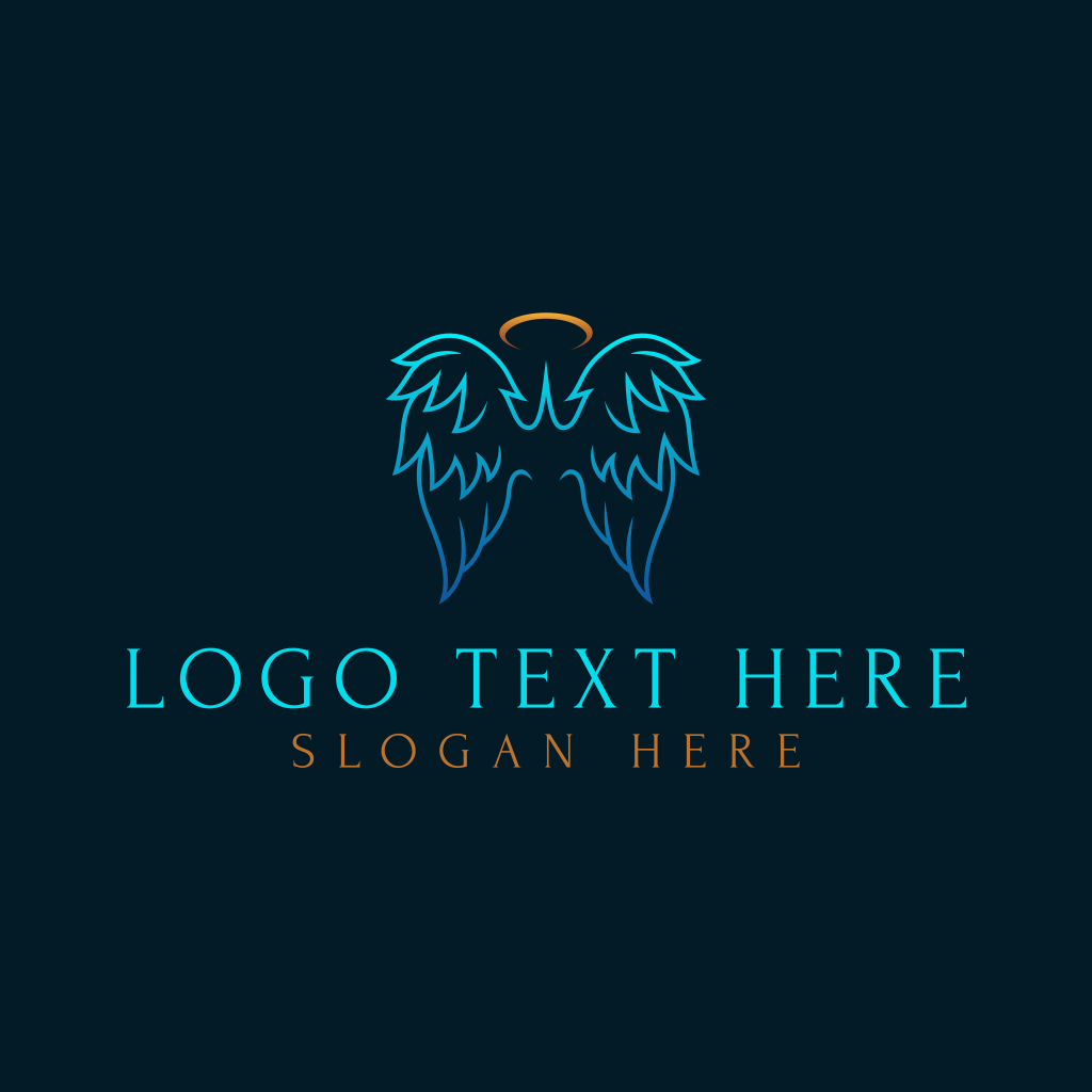 Holy Angelic Wings Logo | BrandCrowd Logo Maker | BrandCrowd